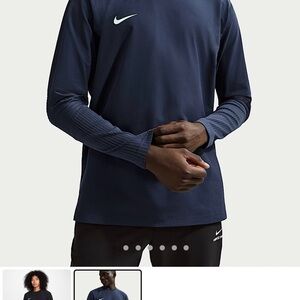 Nike Men's Navy Pullover Crewnexk
